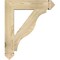 Ekena Millwork Funston Arts & Crafts Rough Sawn Bracket, Douglas Fir, 4"W x 22"D x 26"H BKT04X22X26FST03RDF - alternate 4